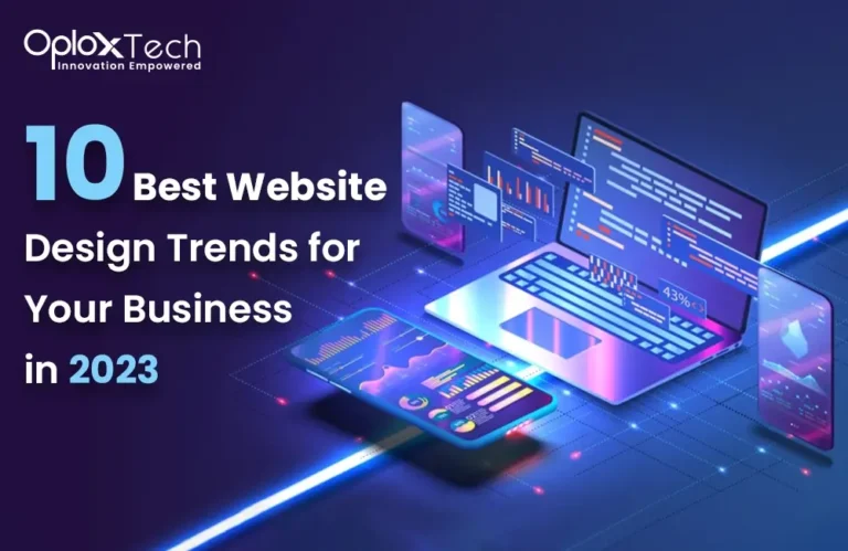 10 Best Website design Trends for Your Business in 2023